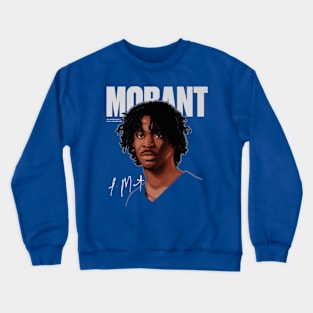 ja morant game face Crewneck Sweatshirt